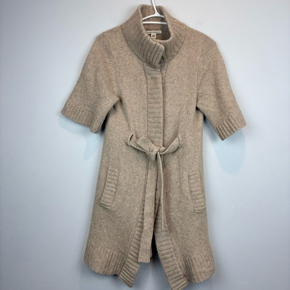 Banana Republic Lambswool Cashmere Blend Belted Cardigan - Picture 2 of 11